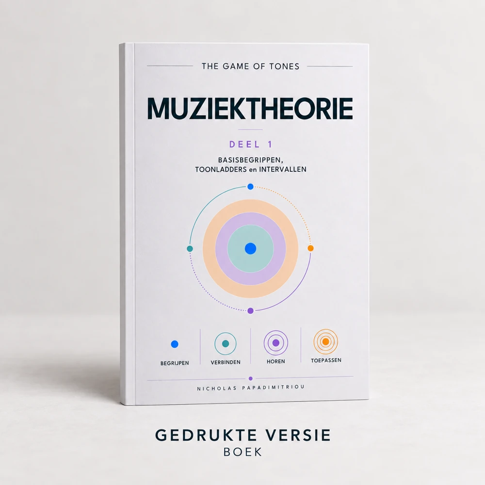 A printed copy of the Dutch edition of Music Theory, Volume 1